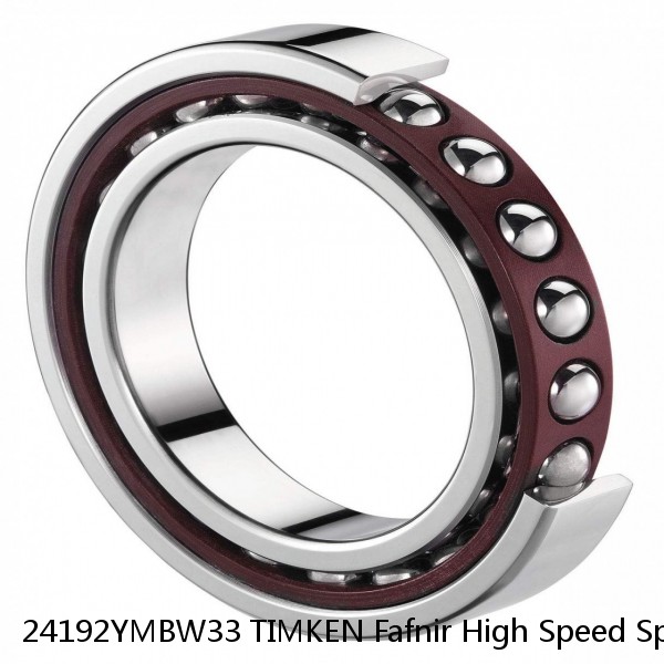 24192YMBW33 TIMKEN Fafnir High Speed Spindle Angular Contact Ball Bearings