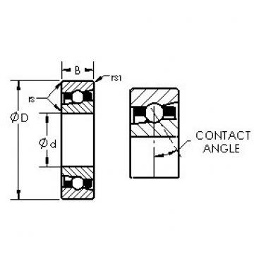AST H7022AC/HQ1 angular contact ball bearings