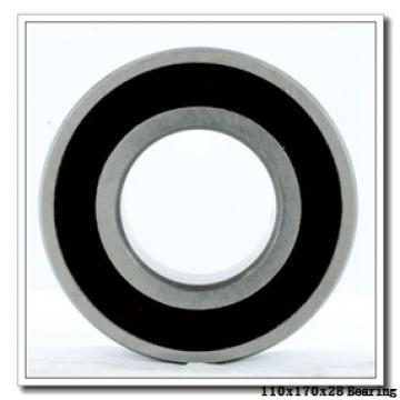 110 mm x 170 mm x 28 mm  NACHI 7022CDT angular contact ball bearings