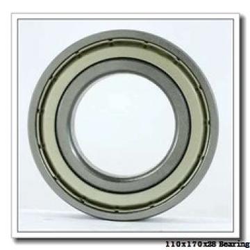 110 mm x 170 mm x 28 mm  NTN 7022DF angular contact ball bearings