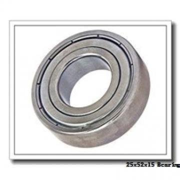 25 mm x 52 mm x 15 mm  NSK 6205DDU deep groove ball bearings