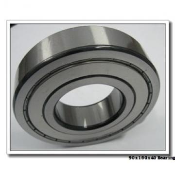 90 mm x 160 mm x 40 mm  NSK 2218 self aligning ball bearings