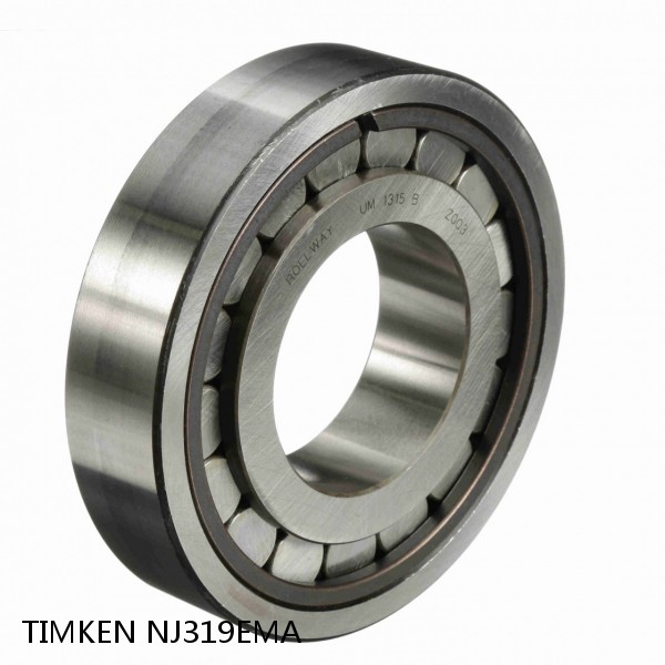 NJ319EMA TIMKEN Cylindrical Roller Radial Bearings