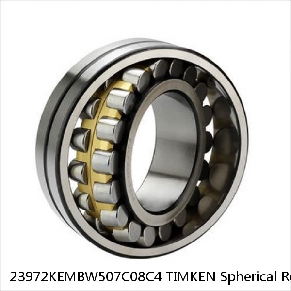 23972KEMBW507C08C4 TIMKEN Spherical Roller Bearings Brass Cage