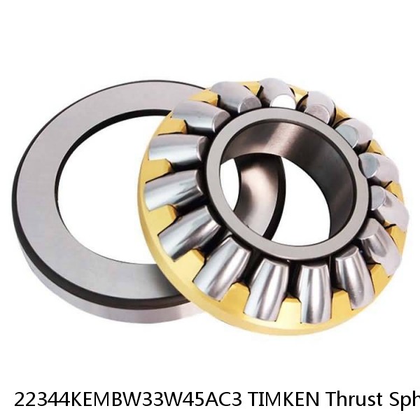 22344KEMBW33W45AC3 TIMKEN Thrust Spherical Roller Bearings-Type TSR