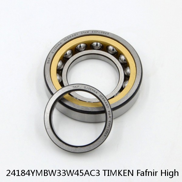 24184YMBW33W45AC3 TIMKEN Fafnir High Speed Spindle Angular Contact Ball Bearings