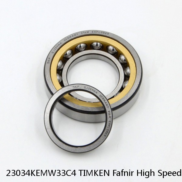 23034KEMW33C4 TIMKEN Fafnir High Speed Spindle Angular Contact Ball Bearings