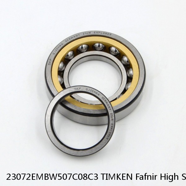 23072EMBW507C08C3 TIMKEN Fafnir High Speed Spindle Angular Contact Ball Bearings
